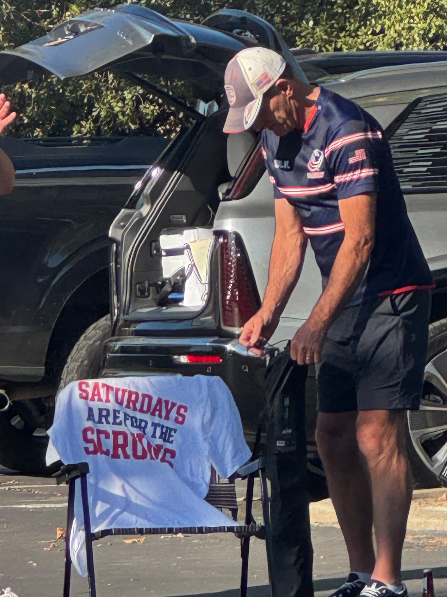 Rugby team celebration